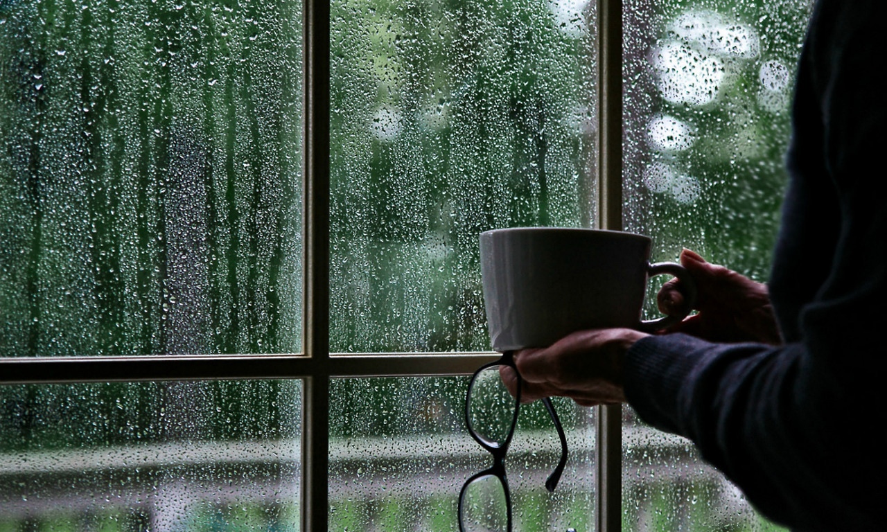 В окна стучали крупные дождевые капли. Дождь за окном. Дождь в окне. Ливень за окном. Вид из окна дождь.