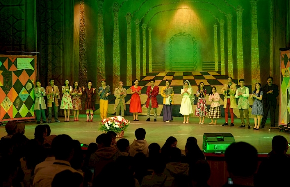 Бишкекте студенттердин эл аралык “Жаңы ысымдар” театр фестивалынын ачылышы өттү